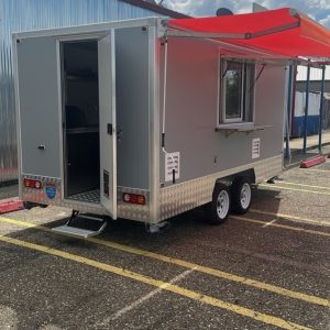 NEW 14 FOOT FULLY EQUIPPED FOOD TRAILER